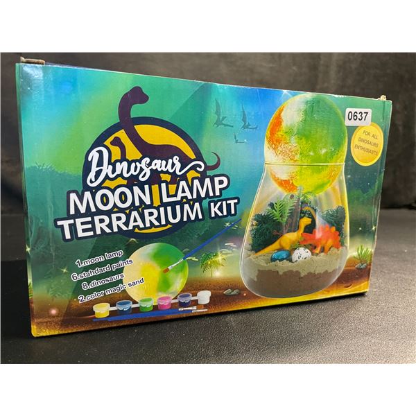 Dinosaur Moon Lamp DIY Terrarium Kit - For All Dinosaur Enthusiasts - Brand New