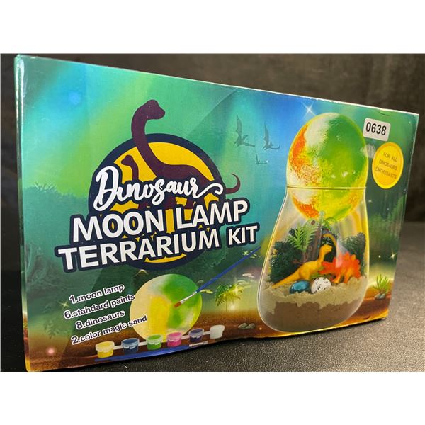 Dinosaur Moon Lamp DIY Terrarium Kit - For All Dinosaur Enthusiasts - Brand New