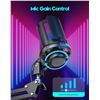 Image 2 : BBEIYY RGB Condensor Microphone with Adjustable Arm Boom - New