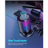 Image 3 : BBEIYY RGB Condensor Microphone with Adjustable Arm Boom - New