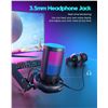 Image 4 : BBEIYY RGB Condensor Microphone with Adjustable Arm Boom - New