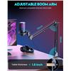 Image 5 : BBEIYY RGB Condensor Microphone with Adjustable Arm Boom - New