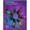 Image 6 : BBEIYY RGB Condensor Microphone with Adjustable Arm Boom - New