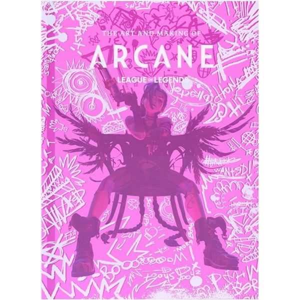 The Art and Making of Arcane - League of Legends Hard Cover Graphic Art Book - New