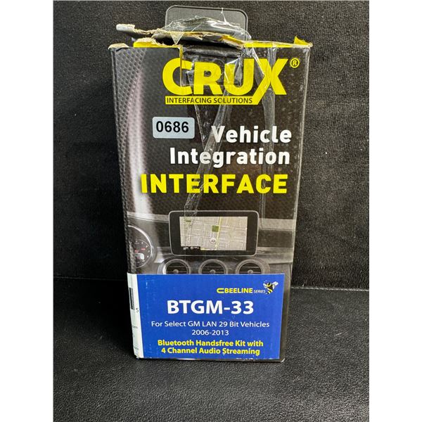 Crux Vehicle Integration Interface - BTGM-33 for Select GM Vehicles 2006-2013 - Open Box