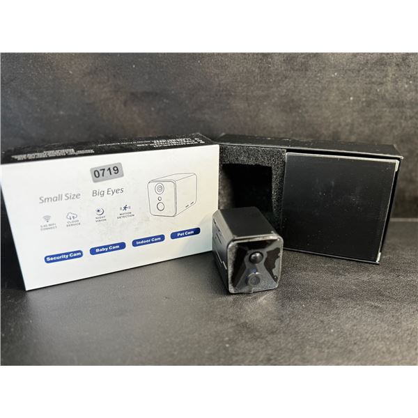 1 4K Hidden Spy Camera/Nanny Cam Wifi Camera with Motion Detection - New