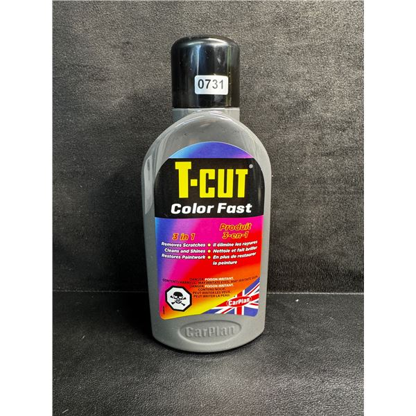 1 500ML Bottle of TCut Color Fast 3 IN 1 Polish for Scratch Repair and Paint Restoration - New