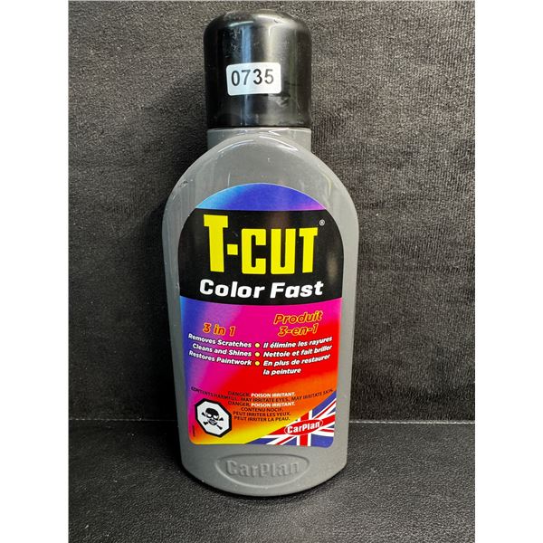 1 500ML Bottle of TCut Color Fast 3 IN 1 Polish for Scratch Repair and Paint Restoration - New