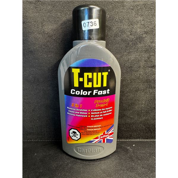 1 500ML Bottle of TCut Color Fast 3 IN 1 Polish for Scratch Repair and Paint Restoration - New