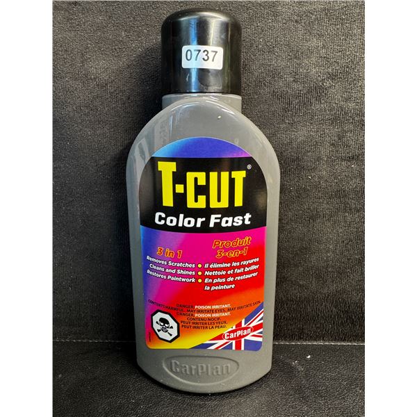 1 500ML Bottle of TCut Color Fast 3 IN 1 Polish for Scratch Repair and Paint Restoration - New