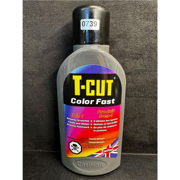 1 500ML Bottle of TCut Color Fast 3 IN 1 Polish for Scratch Repair and Paint Restoration - New