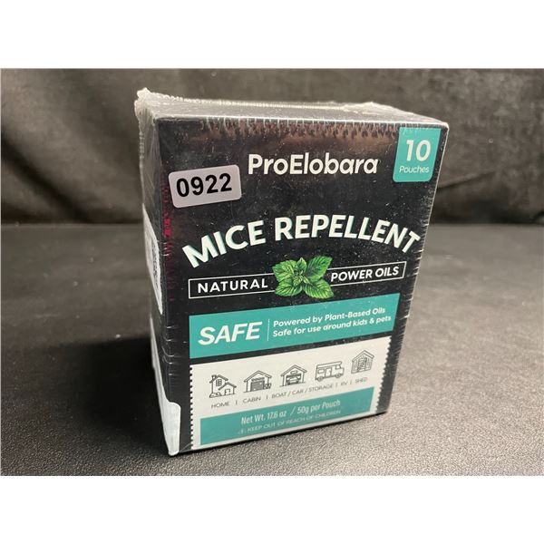 ProElobara 10-Pack of Mice Repellent Pouches - Natural Rodent Repellent - New