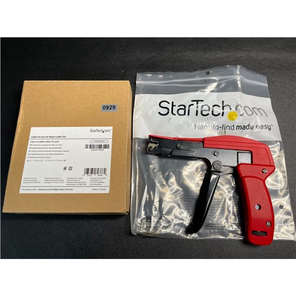 1 StarTech Cable Tie Gun for Nylon Cable Ties/Zip Tie Tightener Tool - New