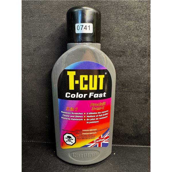 1 500ML Bottle of TCut Color Fast 3 IN 1 Polish for Scratch Repair and Paint Restoration - New