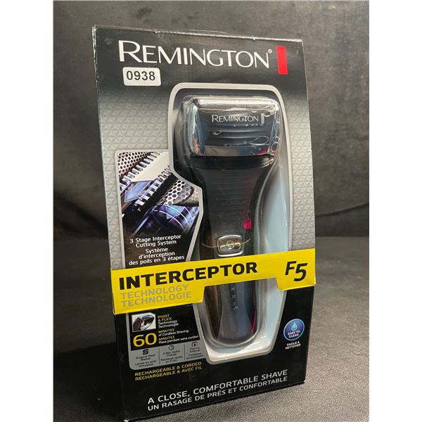 1 Remington Interceptor F5 Power Series Shaver with Intercept Shaving Technology - New Sealed