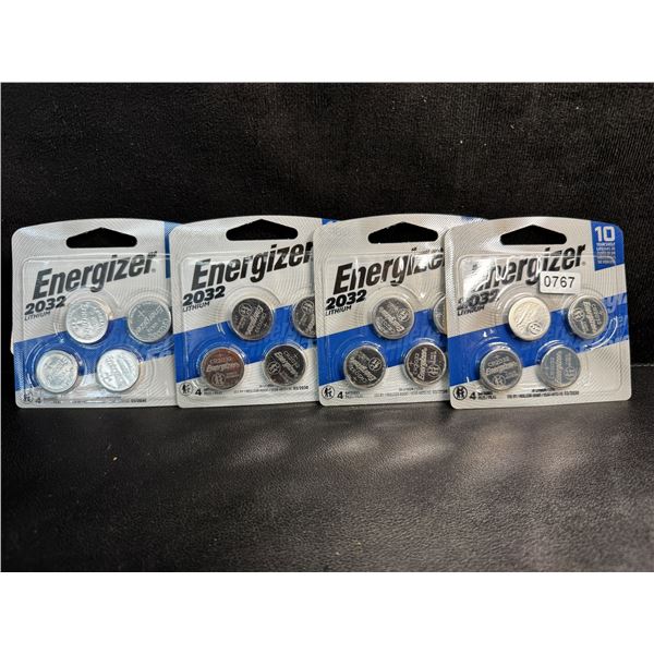 4 4-Packs of Energizer 2032 Lithium Battery Cells (16 Batteries Total!) - New