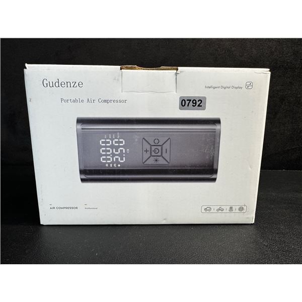 Gudenze Portable Rechargeable Air Compressor for Cars/Bikes/Balls etc - New