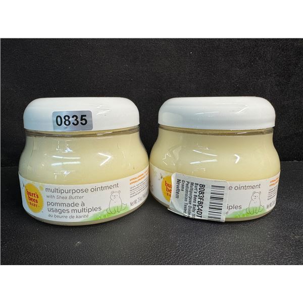 2 7.5oz Jars of Burts Bees Multipurpose Healing Ointment with Shea Butter - New