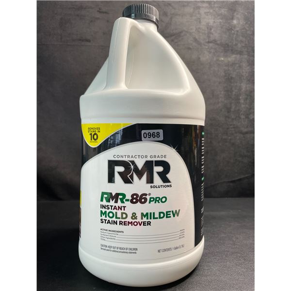 1 Jug of RMR-86 PRO Instant Mold & Mildew Stain Remover (3.78L/1 Gallon) Contractor Grade - New!