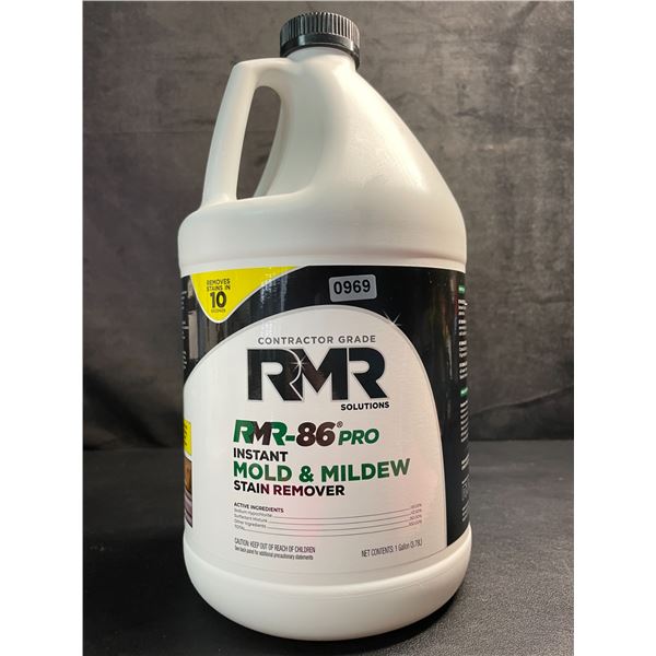 1 Jug of RMR-86 PRO Instant Mold & Mildew Stain Remover (3.78L/1 Gallon) Contractor Grade - New!