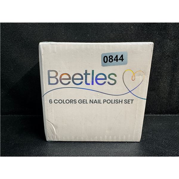 Beetles 6 Color Gel Nail Polish Set - Christmas Evergreen Colors - New