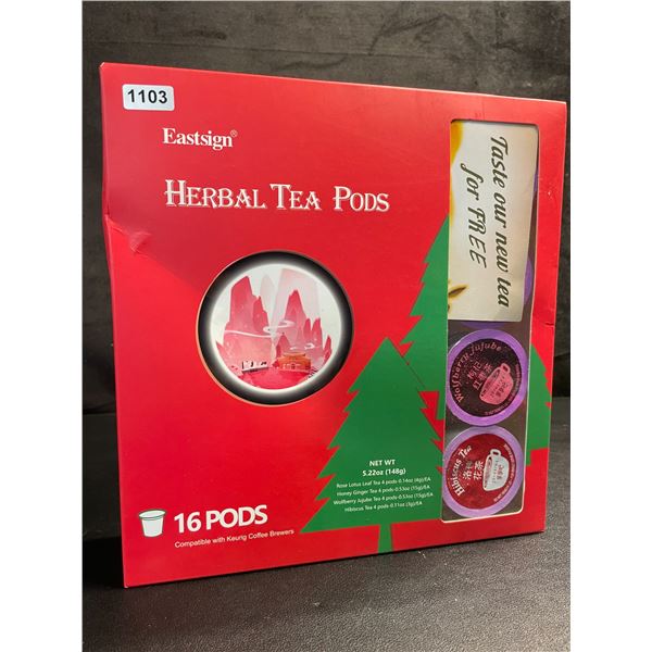 16-Pack of Eastsign Herbal Tea K-Cup Pods/Keurig Pods - New