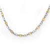 Genuine 9.02 ctw Yellow Sapphire & Diamond Necklace 10K