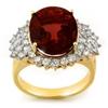 Image 1 : Genuine 9.18ctw Pink Tourmaline & Diamond Ring 14K Gold
