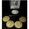 Image 1 : Lot of 5 Morgan Restrike- Copies-