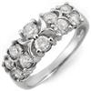 Natural 1.25 ctw Diamond Ring 10K White Gold