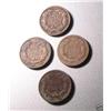 Image 2 : Lot of 4 Flying Eagle Smal Cents