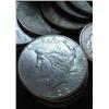 Image 1 : Lot of 30 Assorted Peace SIlver Dollars