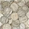 Image 1 : Lot of 100 Mercury Dimes- 1920-30-40's