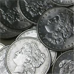 Lot of 90 Morgan Silver Dollars