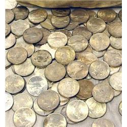 Lot of 25 Peace Silver Dollars