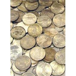 Lot of 40 Peace Silver Dollars! LARGE LOT!