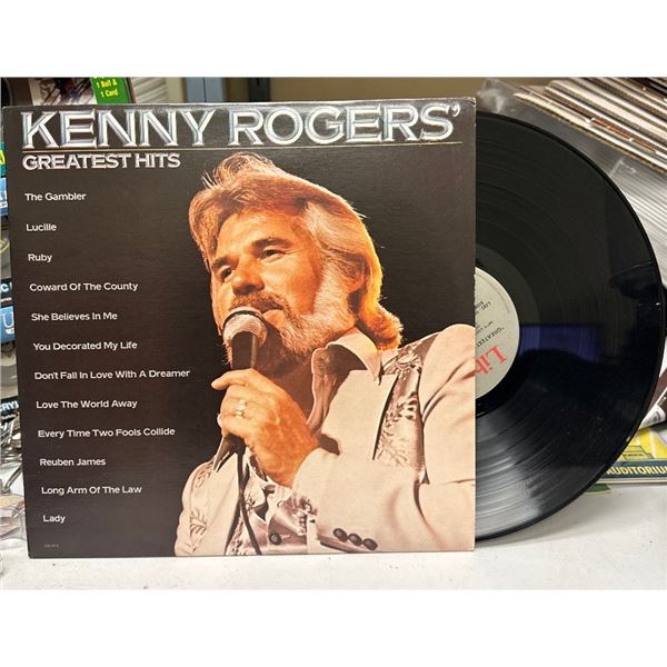 Kenny Rogers - Greatest Hits (Vinyl, LP, Compilation, 1980) LOO-1072