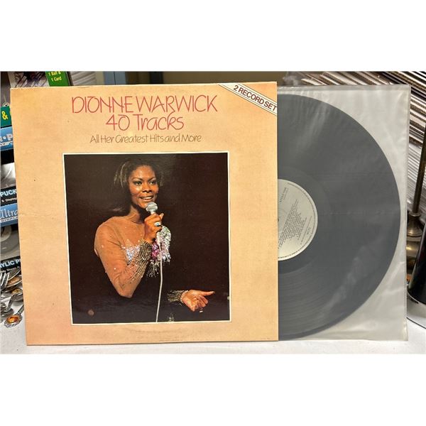 Dionne Warwick - 40 Tracks All Her Greatest Hits and More Vinyl 2xLP (1982)