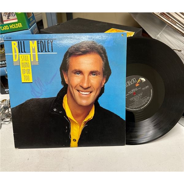 Bill Medley - Still Hung Up On You LP (Vinyl, 1985, RCA) Autographed