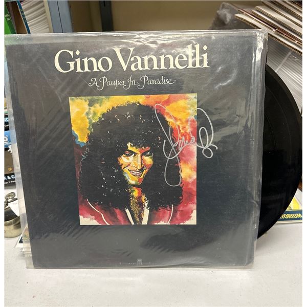 Gino Vannelli - A Pauper In Paradise (Signed Vinyl LP, 1977, A&M Records)