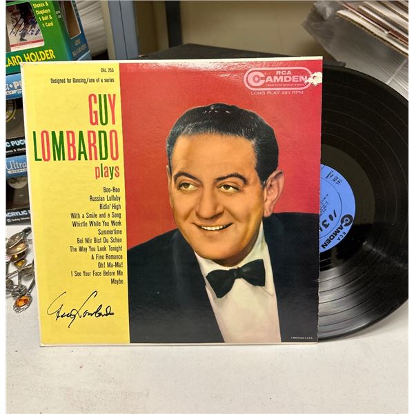 Guy Lombardo - Guy Lombardo Plays Vinyl LP Record RCA Camden CAL 255