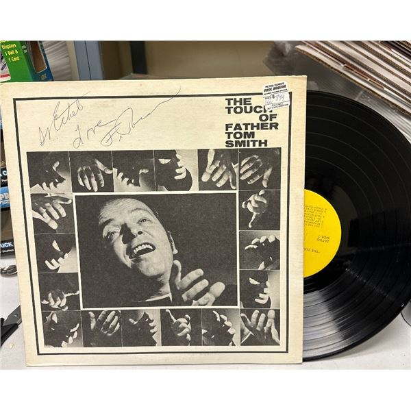 Autographed Father Tom Smith - The Touch Of Father Tom Smith Vinyl LP ZLP102