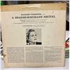 Image 2 : Maureen Forrester Autographed A Brahms-Schumann Recital Vinyl LP LSC-2275