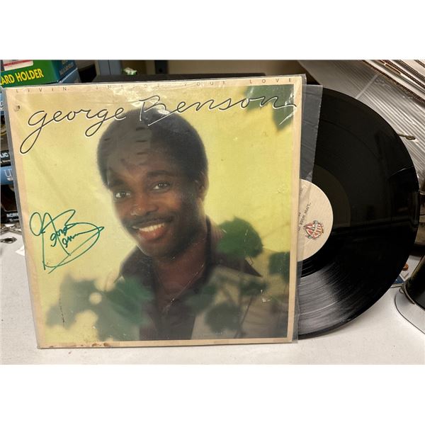 George Benson - Livin' Inside Your Love (Vinyl LP, 1979) Signed Autographed