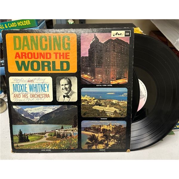 Moxie Whitney & His Orchestra - Dancing Around The World Vinyl LP Arc A 668