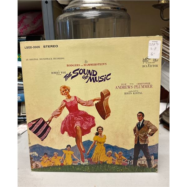 Rodgers & Hammerstein's The Sound of Music Original Soundtrack Vinyl LP 1965