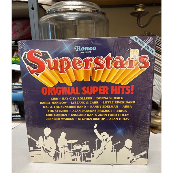 Various Artists - Superstars Original Super Hits! (Vinyl LP, 1978, Ronco)