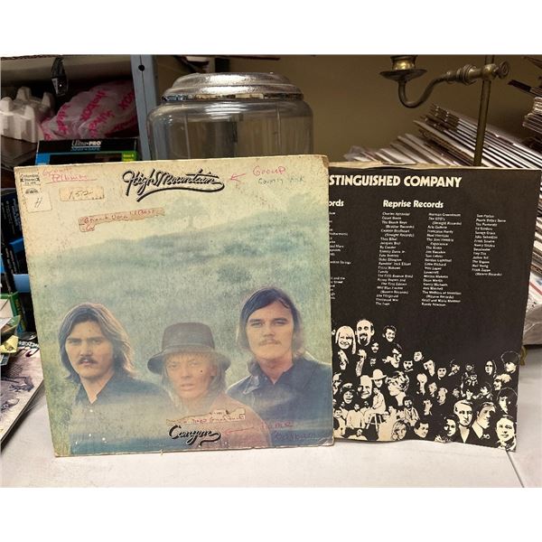 Canyon - High Mountain LP Vinyl 1970 Columbia CS 1010 Folk Country Rock