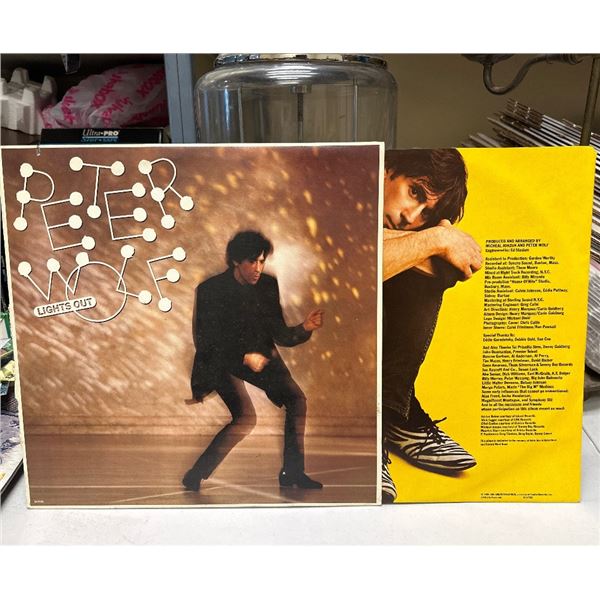 Peter Wolf - Lights Out (Vinyl LP Record Album, 1984, EMI America SJ-17122)