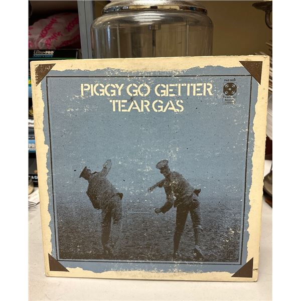 Tear Gas - Piggy Go Getter (1971 Vinyl LP, Gatefold) Paramount PAS 5020